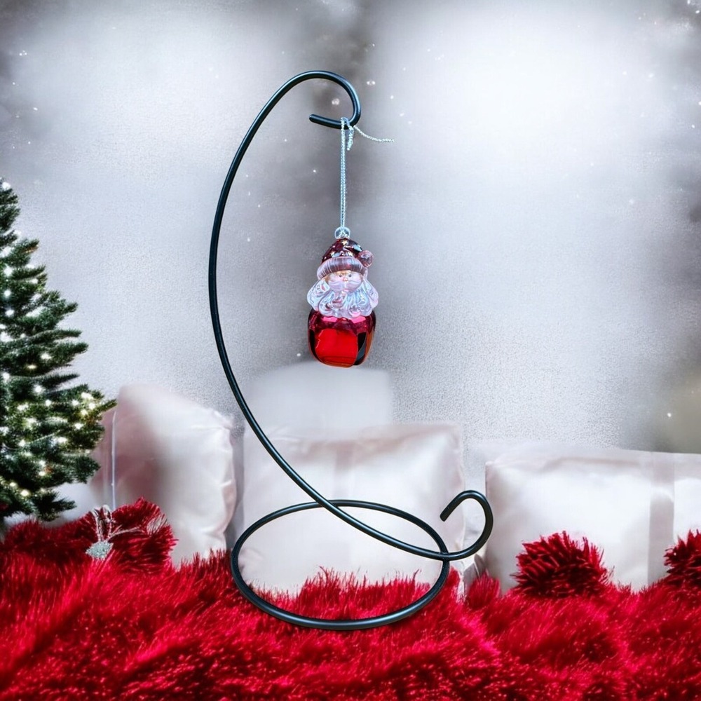 Holiday Bell Jingler SANTA CLAUS Christmas Ornament By KCARE‎ Vintage